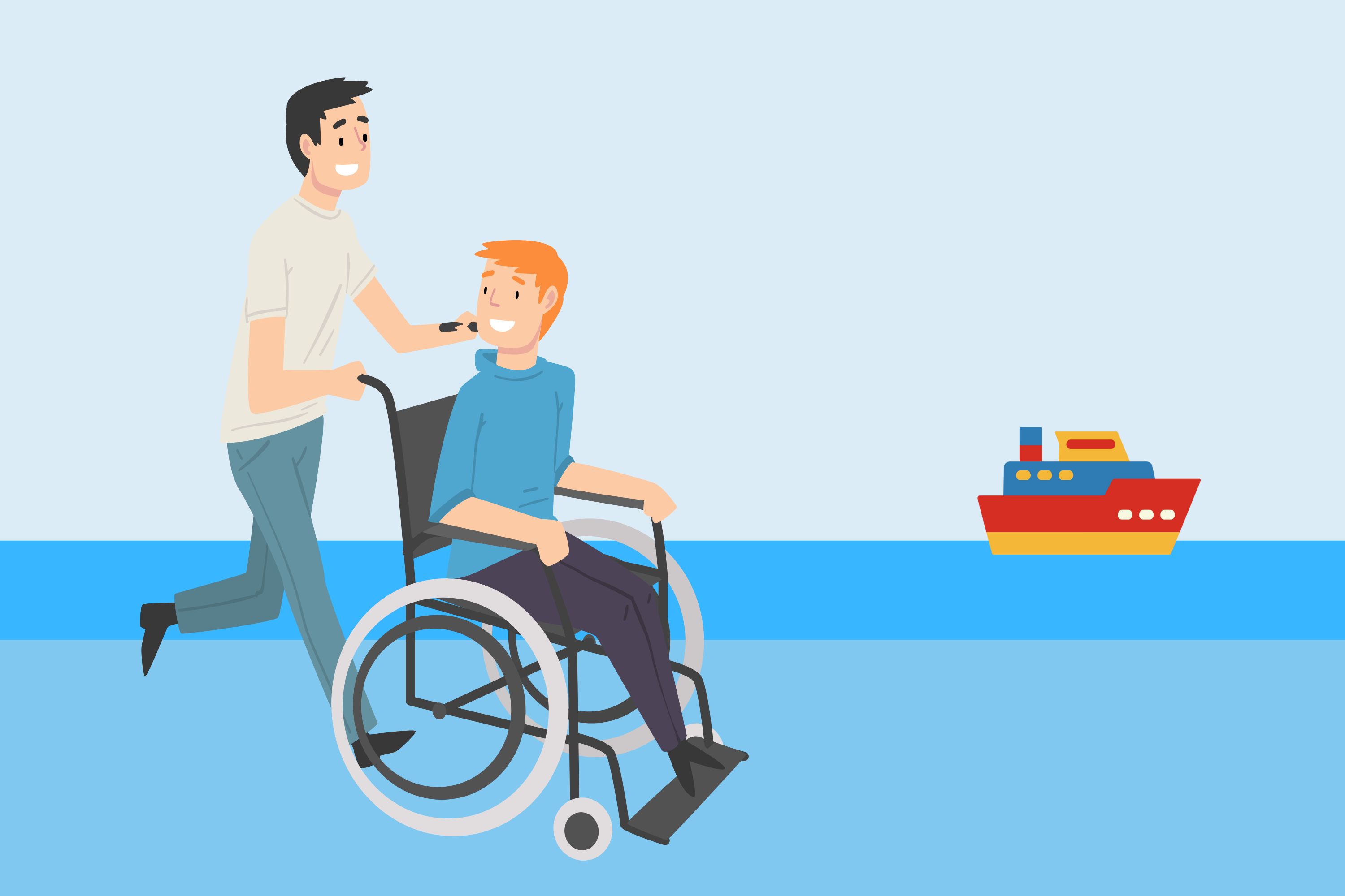 Services à bord dédiés aux passagers handicapés ou à mobilité réduite